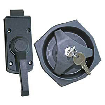 5dcea2_d562ed5d85874de0863cafb0e7d924b3~mv2 FAWO Inner and outer L/H door lock in black - Image 1